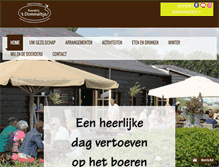 Tablet Screenshot of dommeltje.nl